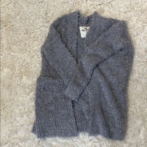 Grey Hollister cardigan
